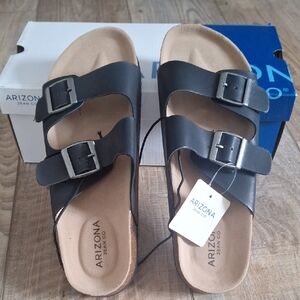 Arizona Jean Company Black Sandals